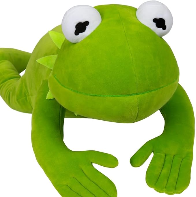 DISNEY STORE Official Cuddleez Plush - Kermit The Frog - Big Plush - Super Soft & Huggable Toy for Fans & Kids of All Ages - Perfect Collectible Gift, Plushy