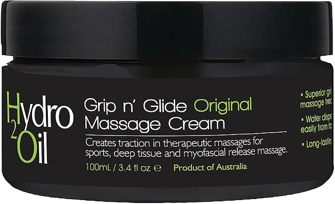 Hydro 2 Oil Original Massage Cream 3.4 fl oz - Elevate Your Massage Experience with This Nourishing Cream, Blending Smoothness and Hydration for Ultimate Relaxation.