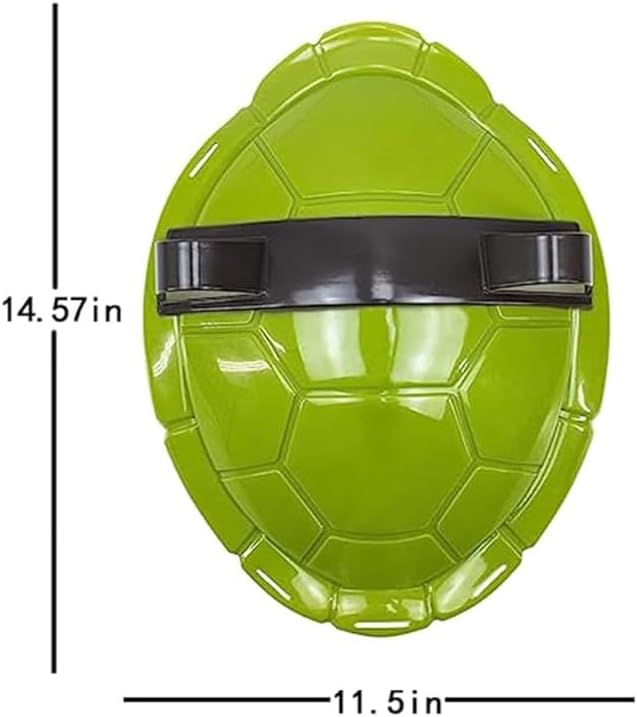 Turtle Shell Superhero Cosplay Costume Props Backpack Eye Mask Boys and Girls Toys for Birthday Party Carnival Halloween Christmas Gifts