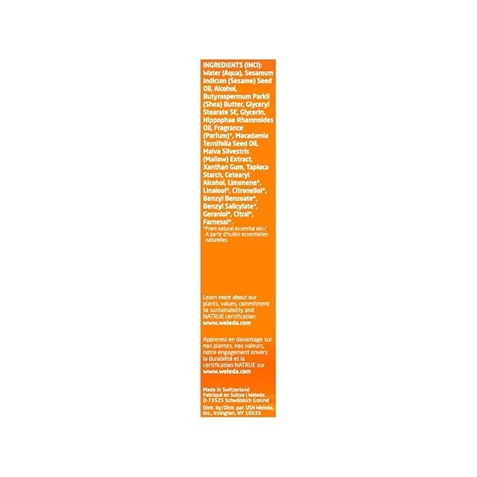 Weleda Hydrating Sea Buckthorn Body Lotion, 6.8 Fluid Ounces (Pack Of 2)