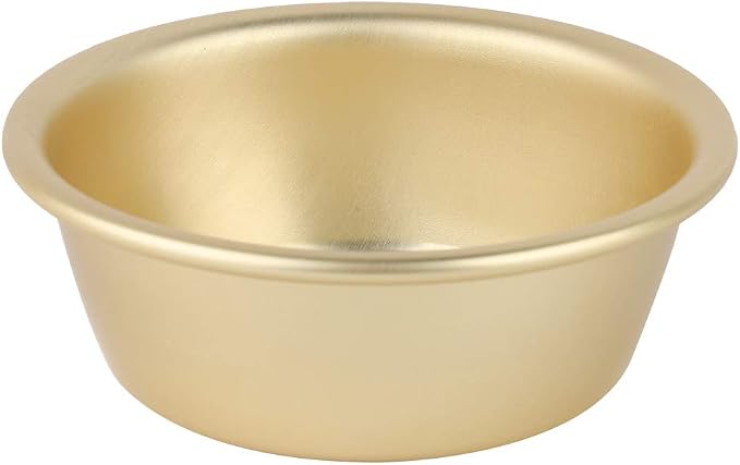 SUNGOOYUE Yellow Aluminum Ramen Noodle Pot 20cm Korean Soup Pan Aluminum Alloy Fast Heating Double Handle for Pasta Soup and Noodles on Open Flame or Ceramic Stove (#2)