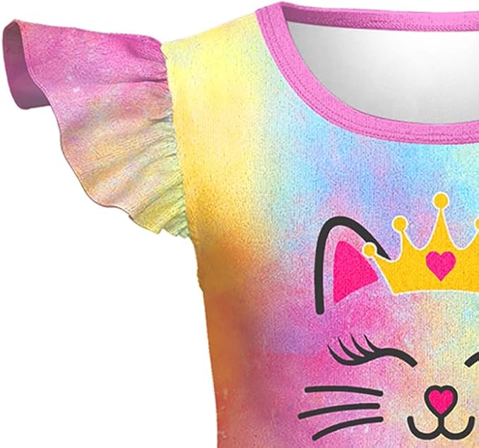 LQSZ Doll and Girl Matching Princess Dress Outfits for Girls and 18" Matching Doll and Girl Clothes