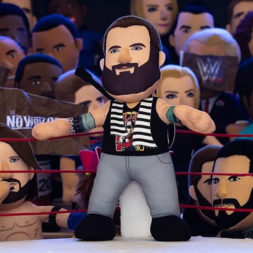 Bleacher Creatures WWE 10" Plush Figure Elias Samson- A Wrestling Superstar for Play or Display