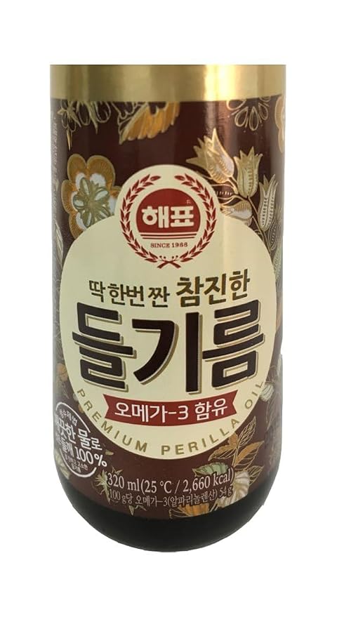 [SAJO] Korean Food Perilla oil / (10.8 fl oz / 320ml)