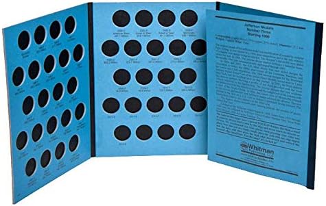 Whitman U.S. Jefferson Nickel Coin Folder 1996 - 2015 #9035
