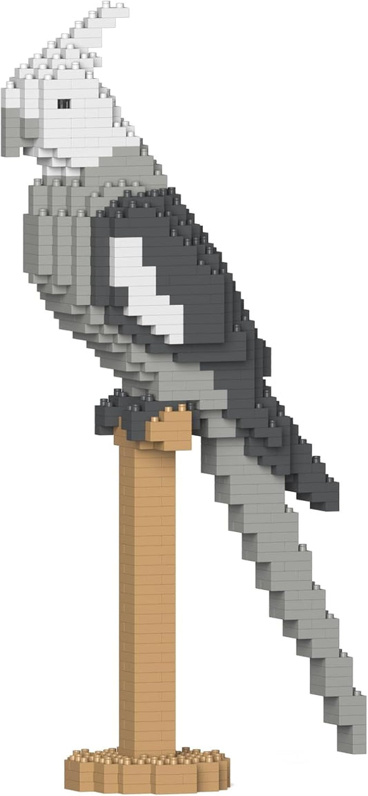 JEKCA Cockatiel 03S | Parrot Plastic Building Blocks | Age 14+