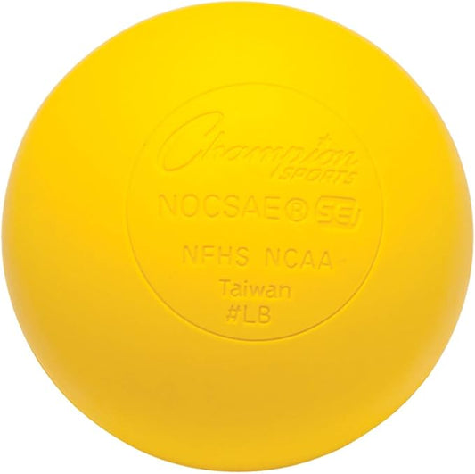 Champion Sports Lacrosse Balls & Rhino Skin Balls – Official Size, SEI Certified, Multiple Colors