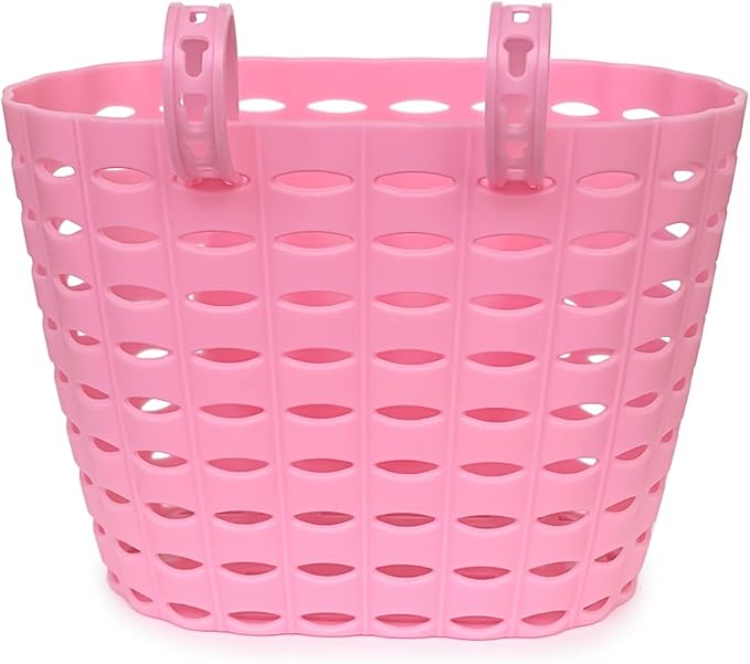 Noviko Girl Bike Basket Kid Bicycle Basket Bike Accessories for Girls