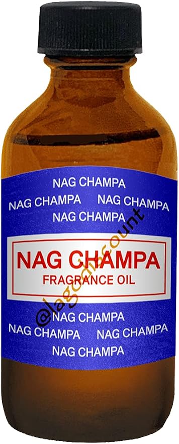 NAG Champa Essential Oil for Diffuser Aromatherapy Home Fragrance Premium Quality 100% Oil Big 2OZ Meditation Scented Oils