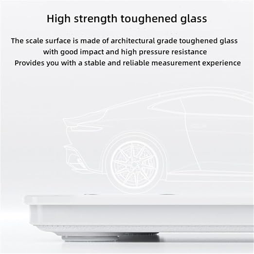 Digital Bathroom Weighing Machine, Smart Bathroom Digital Weighing Machine, Ultra-Precision Digital Accurate Bathroom Smart Scale for Muscle Composition