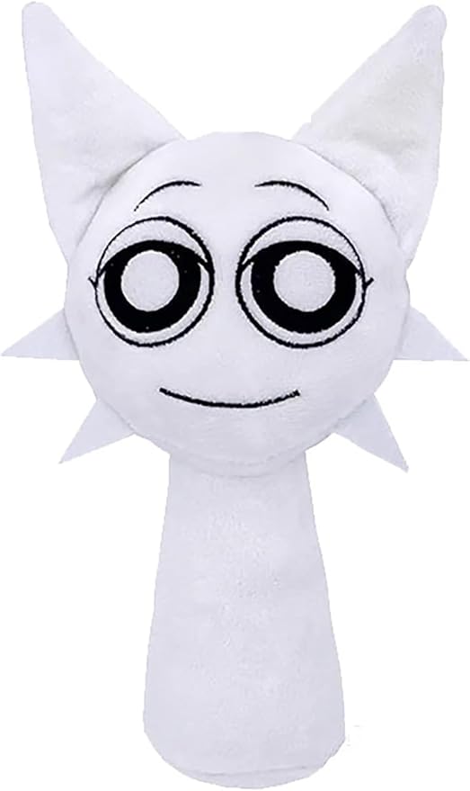 Sprunky Plush Toys Sprunky Wenda and Gray Plushies Sprunky Plushes Soft and Funs Stuffed Toys Dolls for Fans and Friends Birthday for Girls Boys (White)