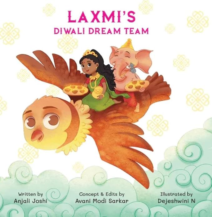 MODI TOYS Laxmi Devi Collection - Mantra Singing Plush Toys and Book | Ideal for Newborns, Infants, Toddlers, Grandparents | Best for Diwali, Baby Shower, Birthday, Housewarming