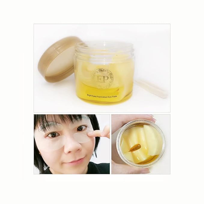 BIOAQUA 60PCS Eye Mask Lemon Essence Fruit Extract Moisturizing Lift Firming Anti-Aging Anti-Puffiness Dark Circles Skin Care 120ml