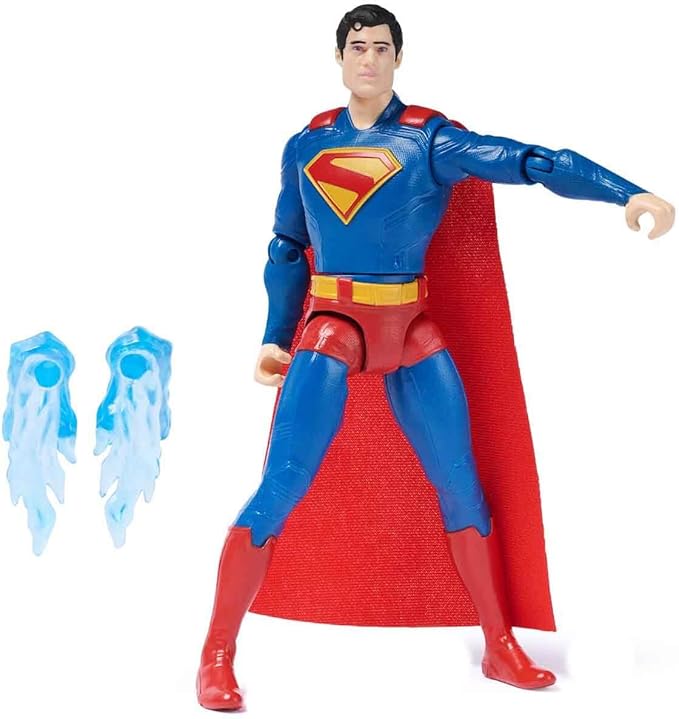 DC Comics, Superman Epic Strike Action Figure, 6-Inch Tall, Authentic Movie Styling, Includes 2 Accessories, Kids Toys for Boys and Girls Ages 4 and Up