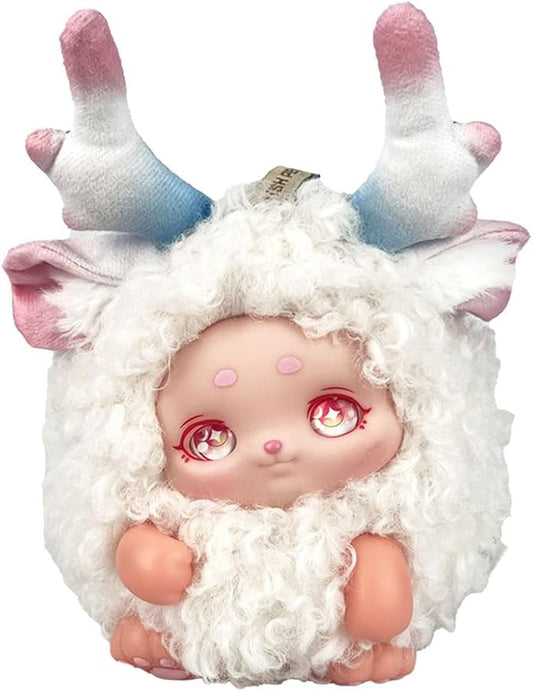 Plush Doll Purse, Plush Toy, Plush Pendant (White)