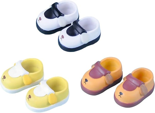 YMY ob11 Cute Animal Doll Shoes bjd Doll 1/12 Scale Action Figure Shoes Cute Shoes
