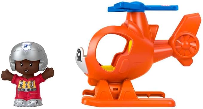 Fisher Price Helicopter Little People Vehicle