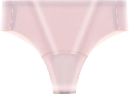Women's Invisible Camel Toe Cover Thong Panty Liners - Concealment G-String Underwear for Workouts, 4 PCS - Seamless, Breatha