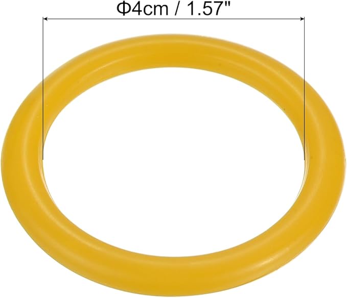 PATIKIL Carnival Ring-Toss Rings Plastic Hoops for Outdoor Party Favor Game Booth