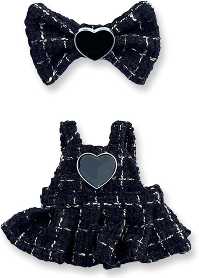 17 cm Doll Clothes - 6.7 Inches Cute Dolls Dress - Premium Fashion Accessories, Luxury Chic Doll Clothes & Style Bundle,Gifts for Lovers (Style H)