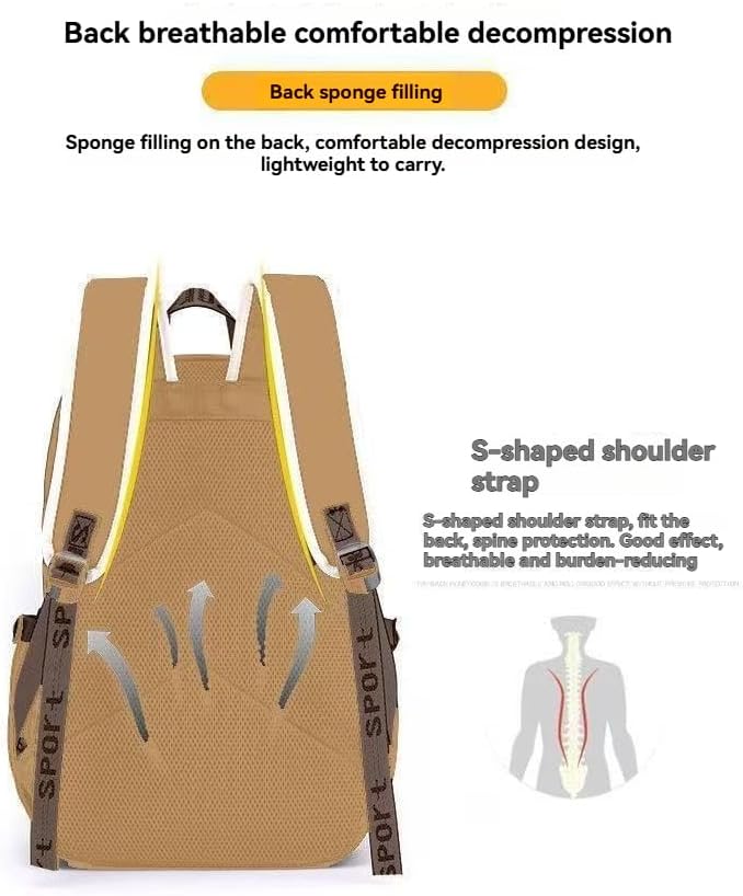 Kapibara Capybara Cartoon Backpack Gift Large Capacity Waterproof Kapibara stuff kawaii backpack with pins and Accessories (pattern 18)