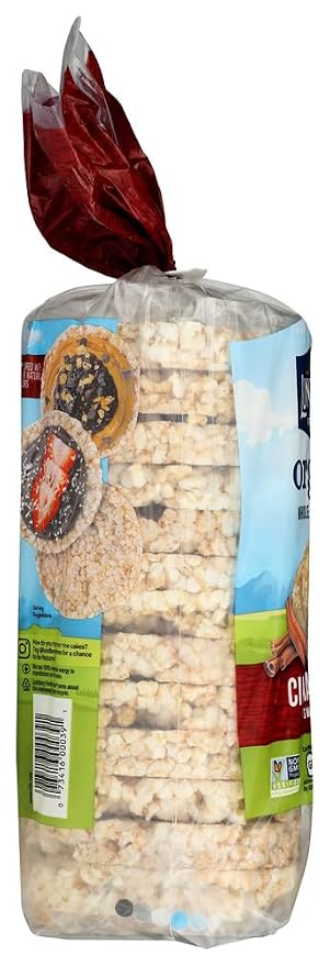 Lundberg Organic Rice Cakes Cinnamon Toast -- 9.5 oz - 2 pc