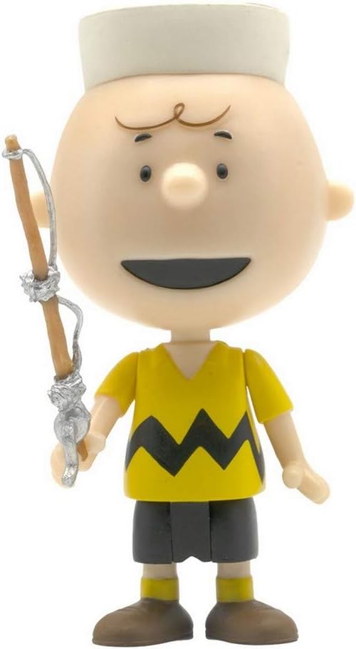 Super7 Peanuts Camp Charlie Brown 3.75 in Reaction Figure