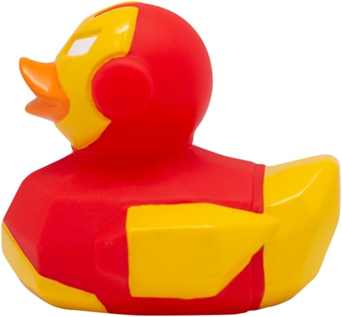 Red Star Rocket Rubber Duck | Movies, Comic Character | Safe for Children | Collectable, 100's to Chose | 3 x 3.5 x 3