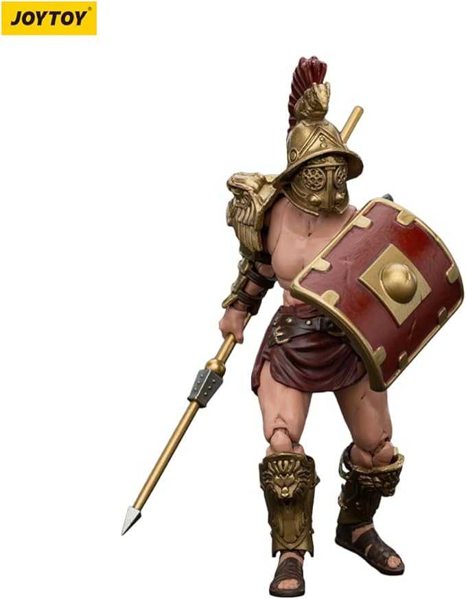 JOYTOY 1/18 Strife Roman Gladiator Thraex Gladiator Collector's Edition Action Figure-4.25in