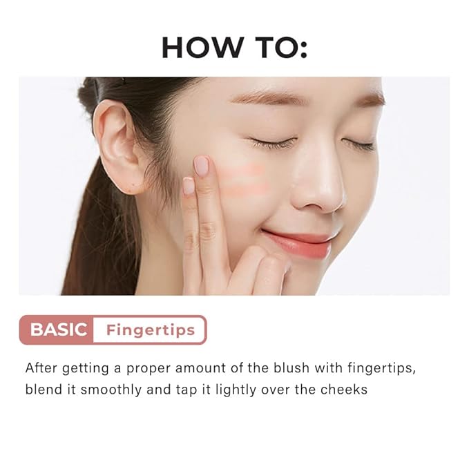 A'PIEU Juicy-Pang Jelly Blusher [PK01] – Soft Touch Blush for Cheek with Combined Cream & Powder Texture for Natural Dewy-Finish, No Fall-Out. 0.17 oz
