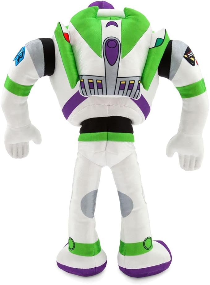 DISNEY STORE Official Toy Story Plush, Buzz Lightyear, Iconic Cuddly Toy Character with Embroidered Eyes and Soft Plush Features, Suitable for All Ages