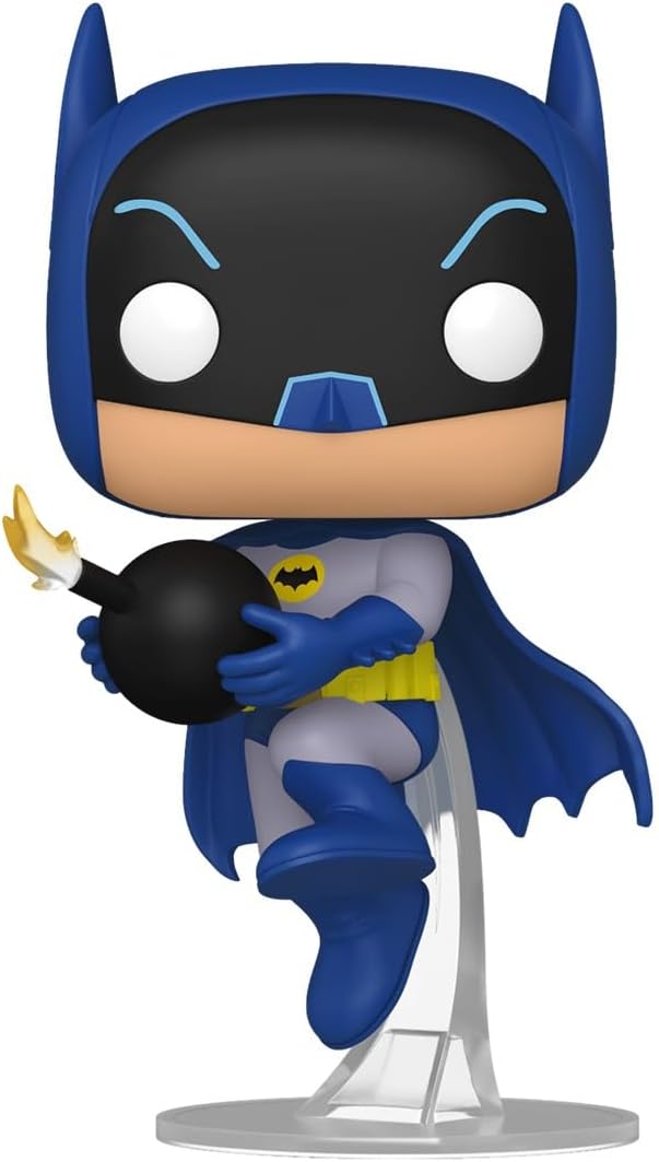 Funko Pop! Heroes: Batman 1966 - Batman with Bomb - Collectable Vinyl Figure - Gift Idea - Official Merchandise - Toys for Kids & Adults - Superheroes Fans - Model Figure for Collectors