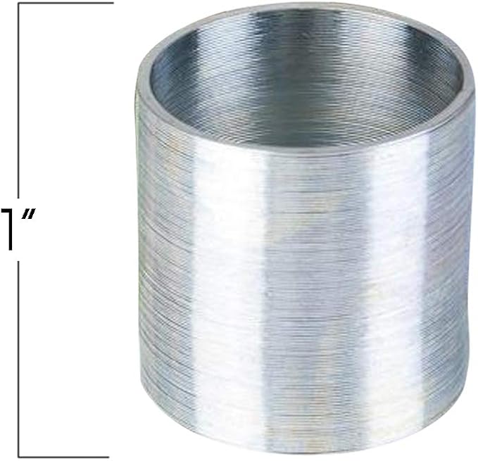 ArtCreativity Metal Coil Spring - 12 Pack - 1 Inch Silver and Gold Metal Coil Spring Set - Fun Birthday Party Favor for Kids, Cute Coil Spring Prize, Goody Bag Fillers, Stocking Stuffers, Novelty Gift