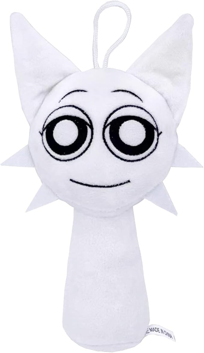 Super JAKES Game Plush Toys,Soft Stuffed Animal Pillow Figure Doll Christmas Birthday Gifts for Adult Kids (White)