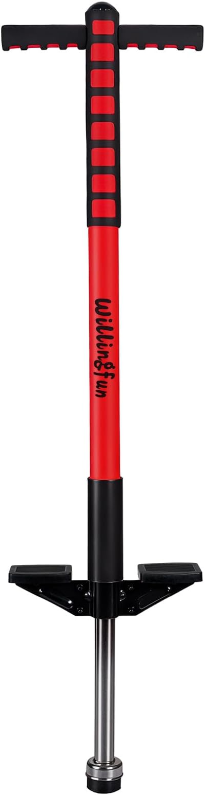 Pogo Stick for Kids Age 5 6 7, 8, 9, 10 and Up, 40 to 80 Lbs, Kids Pogo Stick, Toys for Ages 5-7, Gifts for Boys and Girls, for Kid, No Assembly Required
