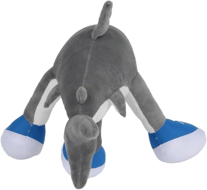 Italian Brainrot Plush Toy, 14 inch Tralalero Tralala Plushies, Italian Brainrot Stuffed Animal, Funny Shark Monster Figure Doll for Adults Kids Boys Girls