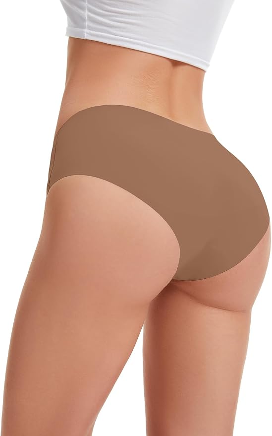Camel Toe Underwear for Women Seamless Underwear No Show Camel Toe Concealer Invisible Workout Gym Yoga Panties