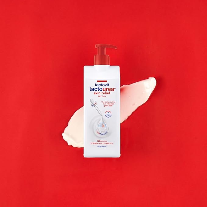 Lactovit | Lactourea Body Lotion | Hydrating Moisturiser for Dry Skin | With Urea ProLactiC10 Complex, Lactic Acid & Pure Urea | Soft & Youthful Skin | Dermatologist Recommended | 400 ml