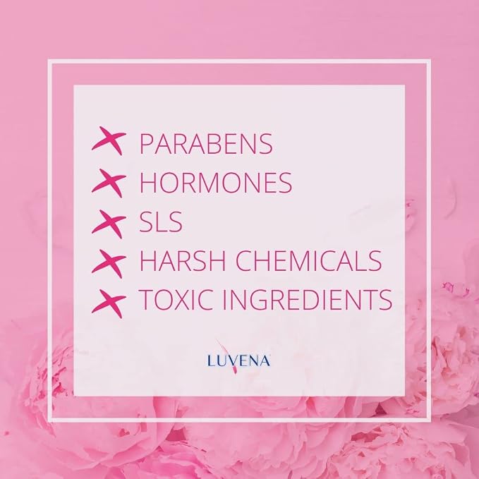 LUVENA Feminine Rinse for Women - Gentle Daily Intimate Rinse - pH Balanced Internal Cleanse - Paraben Free, Glycerin Free - Odor Control and Freshness - 2 Pack, 3oz Bottles