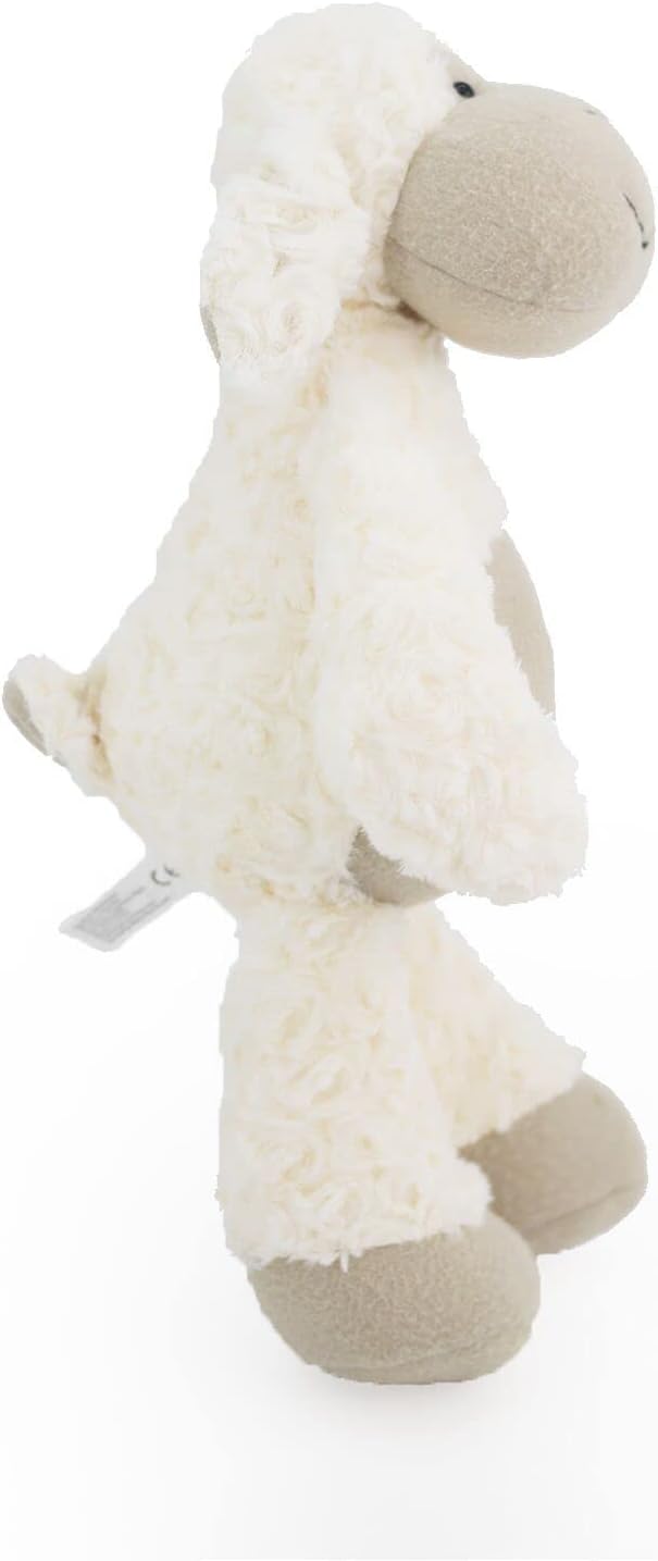 17" Cuddly White/Cream Huggable Sheep Stuffed Animals for Boys and Girls,Soft and Adorable Stuffed Lamb Plush Toys for Newborn Babies,Great Gifts on Birthday,Easter