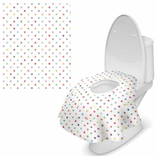 Purple Papers 32 Pcs Baby Training Seat Covers Disposable for Toddlers & Adults, Extra Large Waterproof, Portable Package for Travel, Kids Potty Training