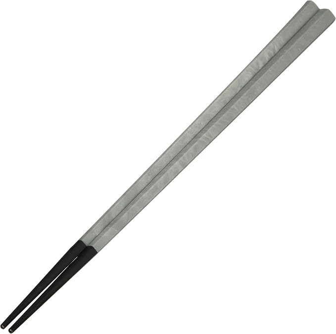 皿 ARAS Chopsticks reusable Greengray 9.1 inches, made in Japan, Dishwasher-safe, Durable, Pentagon, Simple