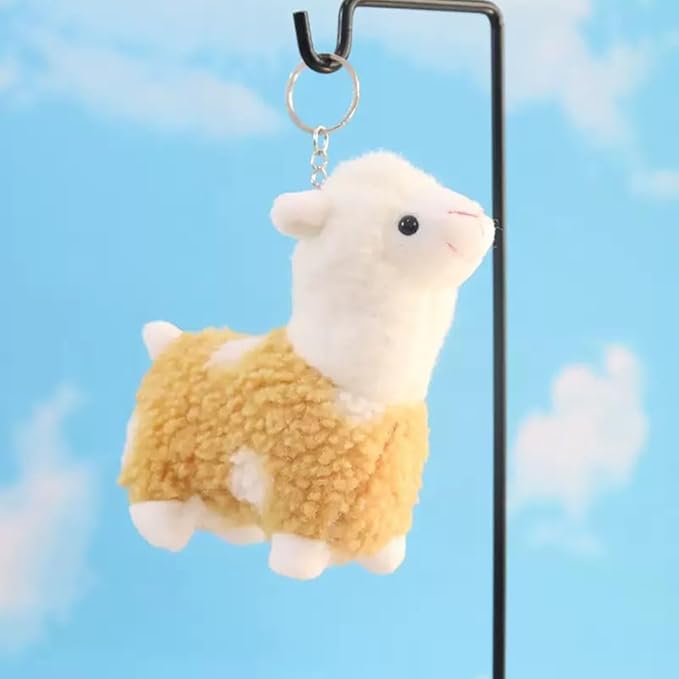Llama Stuffed Animal Cute Alpaca Baby Plush Toy for Girls Boys (Alpaca heji lvse)