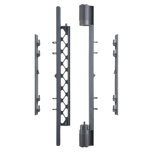 Toddleroo by North States - Superyard Wall Mount Kit: Play Yard Wall Mount Kit Compatible with Superyard or Colorplay Play Pens - Made in USA - Gray