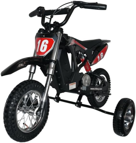 Hardline Products USA Training Wheels for Hiboy DK1 – Evercross EV12m – Isinwheel A12 & A14 – ENYOPRO – Elemara – Aosom – Tcaraiwen – Ecoleap – Hovermax H12M – Jetson Fort Electric Dirtbikes