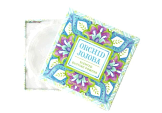 Greenwich Bay Trading Co. Scented Dusting Powder, 4 Ounce, Orchid Jojoba