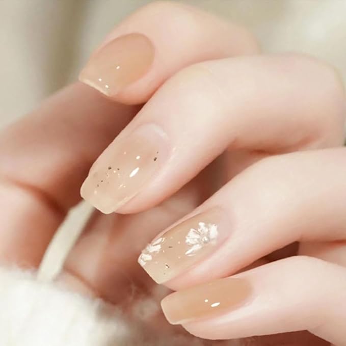 Nail Stickers 20 Pieces Full Wraps Nail Polish Strips, Self-Adhesive Gel Nail Art Decals for Women Girls