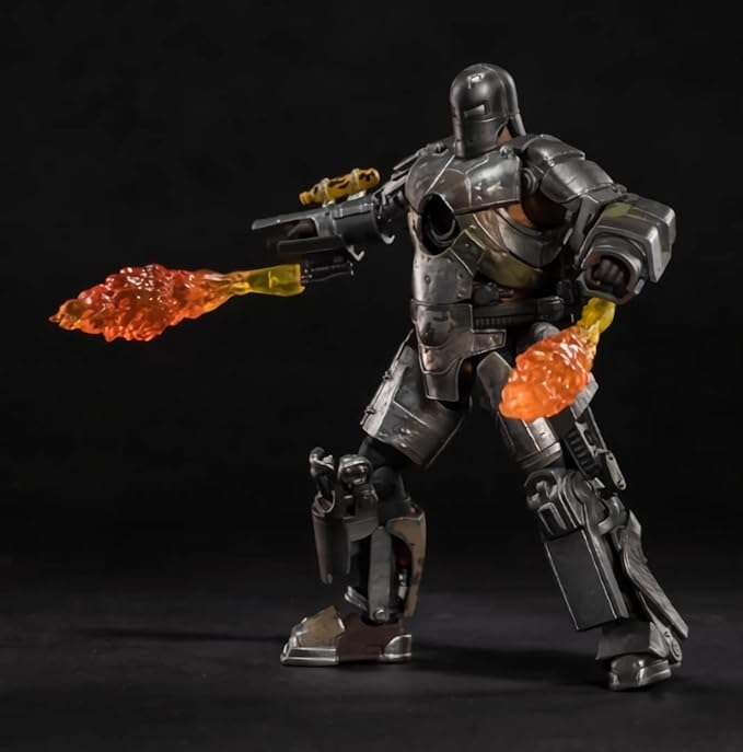 OVONNI 7 Inch MK1(1/10 Scale) Action Figure,Exquisite Painting Collectible Figure with Lots of Accessories