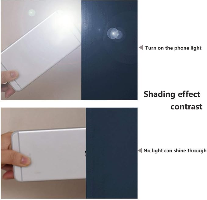 NICETOWN 100% Blackout Curtain Set, Thermal Insulated & Energy Efficiency Window Draperies for Guest Room, Full Shading Panels for Shift Worker and Light Sleepers, Navy Blue, 52W x 102L, 2 PCs