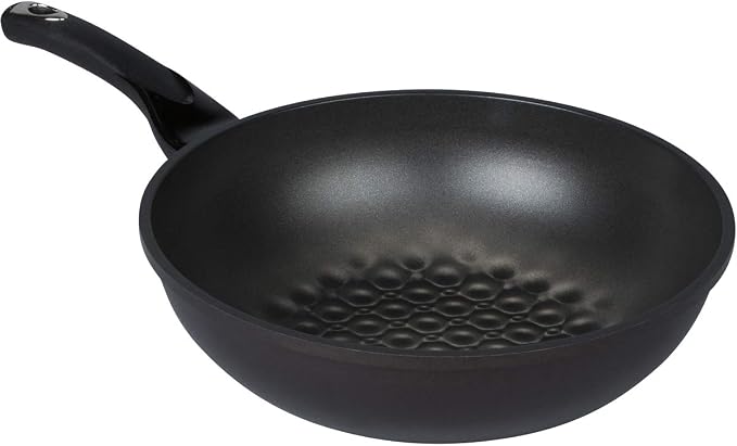 3D Coating Aluminum Nonstick Frying Wok, 20cm (7.87 -Inches)